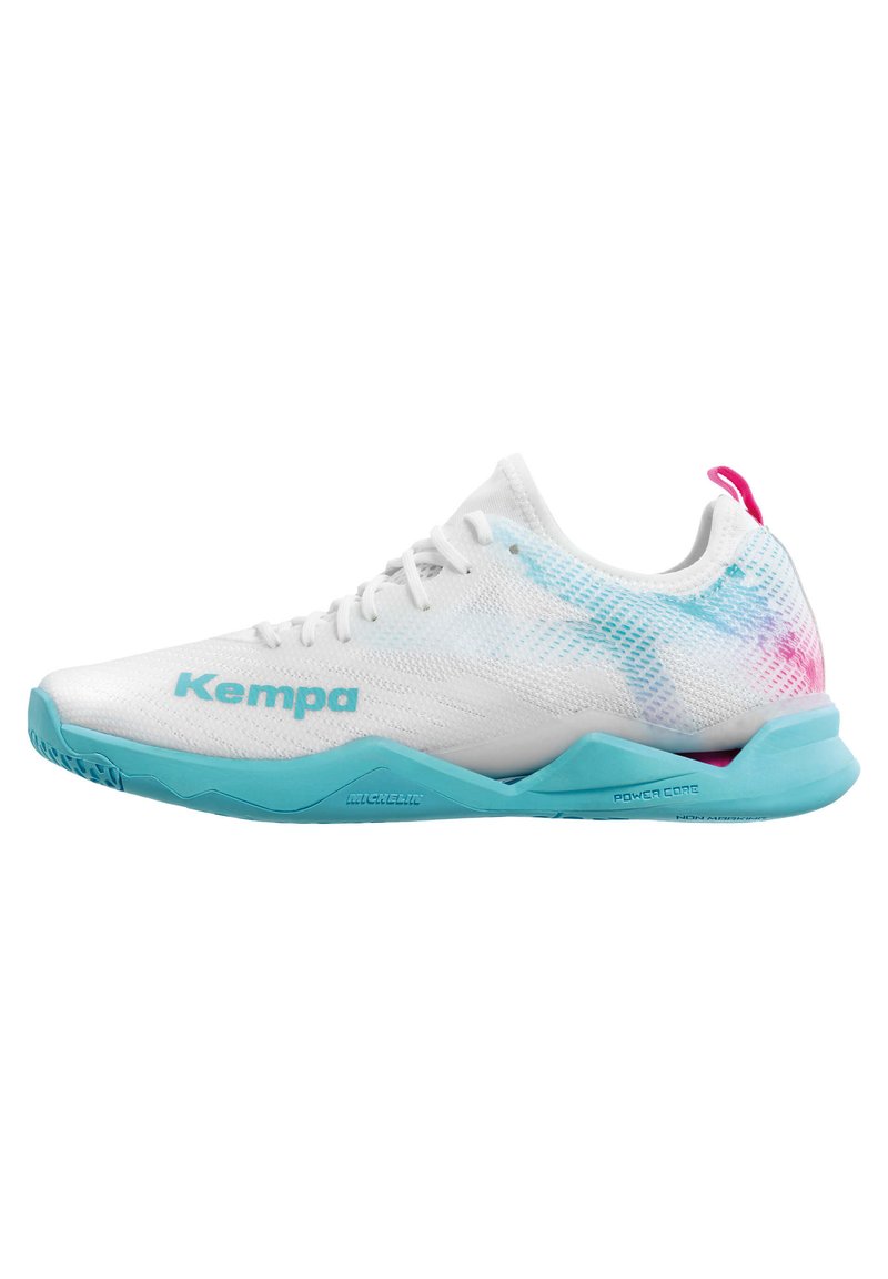 Kempa WING LITE 2.0 - Sapatilhas de andebol - white/aqua