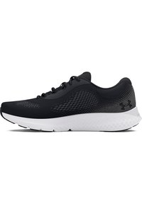 Under Armour - CHARGED ROGUE  - Pantofi alergare neutri - black white Imagine miniatură 1