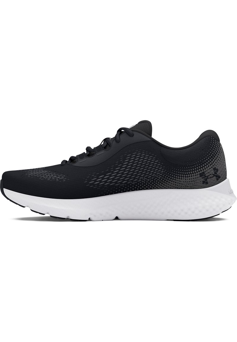 Under Armour - CHARGED ROGUE  - Neutrální běžecké boty - black white, Zvětšit