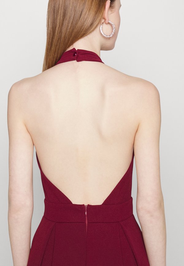 YANNY HALTER NECK - Occasion wear - berry wine4