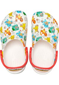 Crocs Zuecos - white   multi