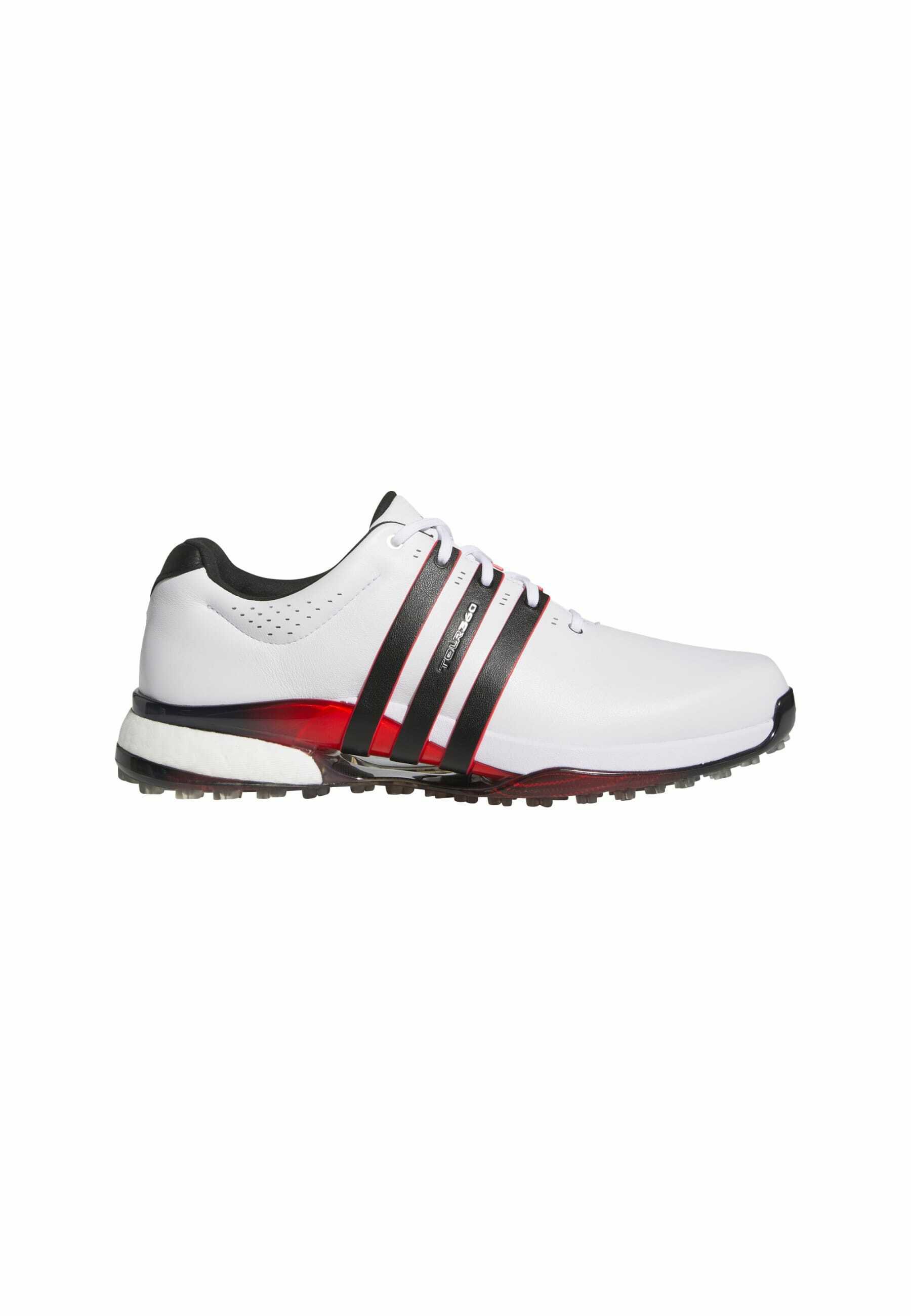adidas gazelle silver green womens Adidas Adipower 4orged S Black-Red Mens Golf Shoes – Golf-Clubs.com main image 1
