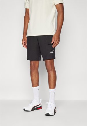 LOGO CARGO SHORTS - Sports shorts - black