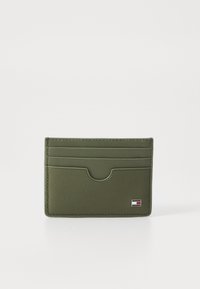 Tommy Hilfiger FLAG CC HOLDER - Portefeuille - battle green/vert foncé - ZALANDO.FR