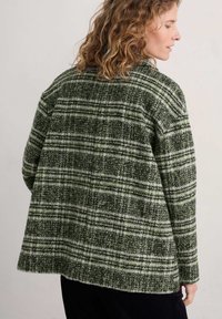 Seasalt Cornwall BEAMWIND LEAH SEAL - Lehká bunda - black leah seal check onyx