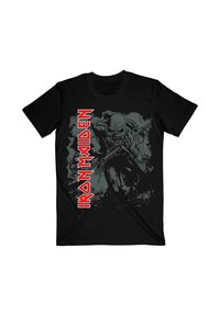 Paradiso Clothing IRON MAIDEN HI CONTRAST TROOPER - Print T-shirt - black