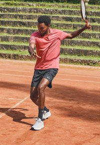 Nike Performance VAPOR LITE 2 - Teniški copati za različne podlage - wolf grey/laser orange/black