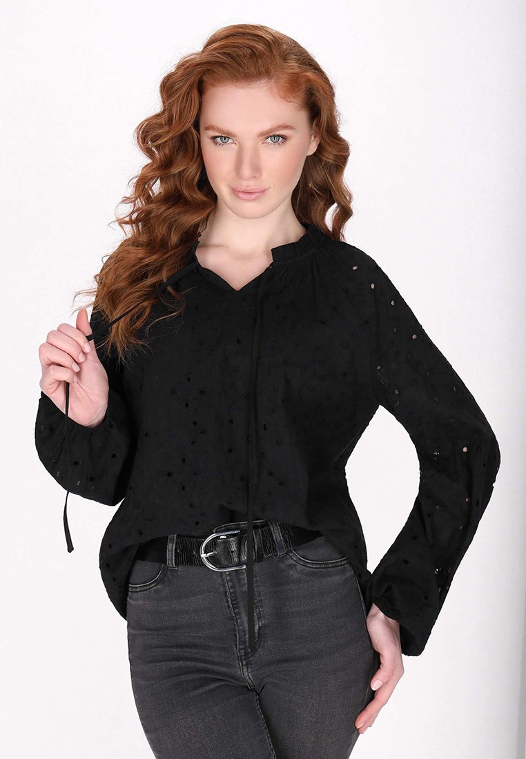 dreimaster Blouse zwart