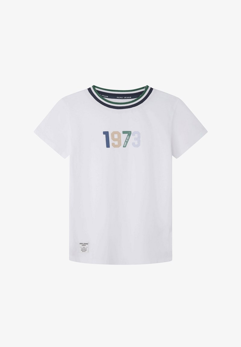 Pepe Jeans RADLEY - Triko s potiskem - white