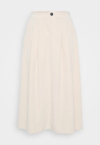 CARCALAZA LONG PLEAT SKIRT - Skladaná sukňa - oxford tan