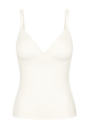 Sloggi, SLOGGI ZEROFEELBLISS THE UP PUSHUPSHIRT - Φανέλα - silk white