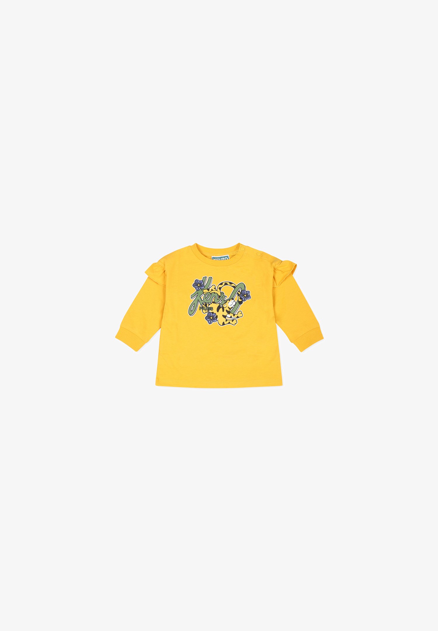 Kenzo Kids Magliette Kenzo Bambino Giallo Blu Kids Magliette Kenzo