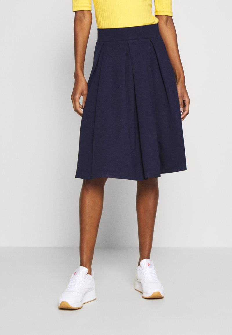 Anna Field Tall A-linjainen hame - dark blue