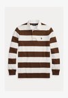 THE ICONIC RUGBY SHIRT - Poloshirt - pale russet/trophy cream