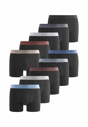 A FRONTS 10 PACK - Boxer alsónadrág - black blue brown waistbands