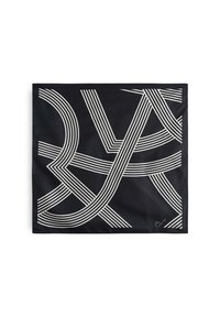 PRINT - Schal - coal blue