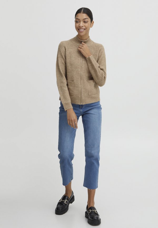 BYMARTINE - Cardigan - tannin melange3