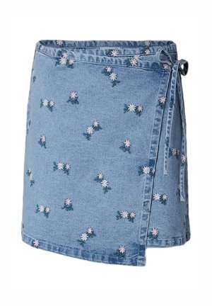 Pieces, PCFLORA, jasnoniebieski denim