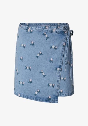Pieces, PCFLORA, jasnoniebieski denim