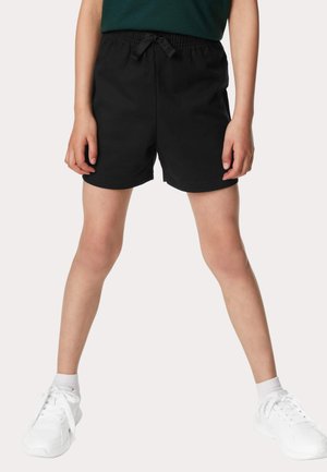 Marks & Spencer, 2PK UNISEX - Tracksuit bottoms - black