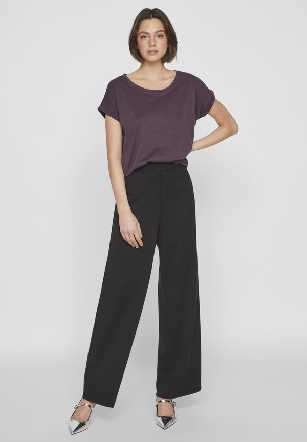 VIDREAMERS  - Basic T-shirt - plum perfect2