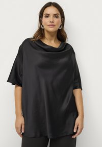 Ellos Plus collection OBERTEIL - Bluse - schwarz
