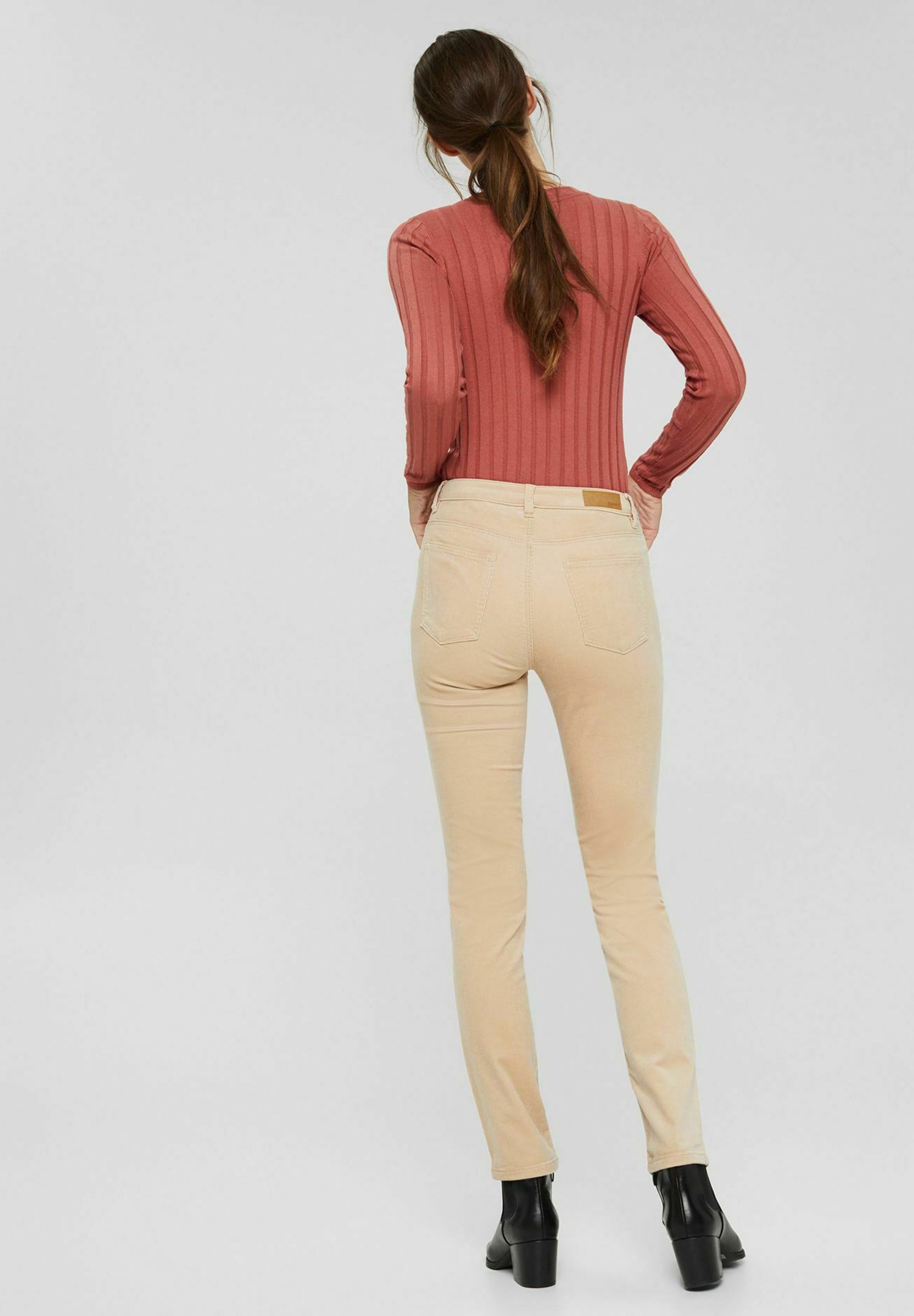 Esprit Slim fit jeans - sand/mottled 