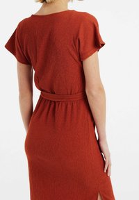 Protest Robe de jour - burnt orange denim