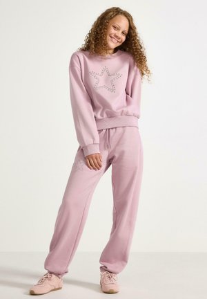 Lindex, LINDEX SWEATSHIRT WITH STUDS LINDEX - Sweater - light lilac