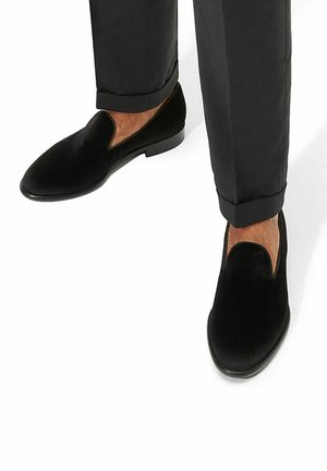 Scarosso, GEORGE - Zapatos sin cordones - black velvet
