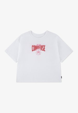 MULTI HIT BOXY TEE - T-shirts med print - white