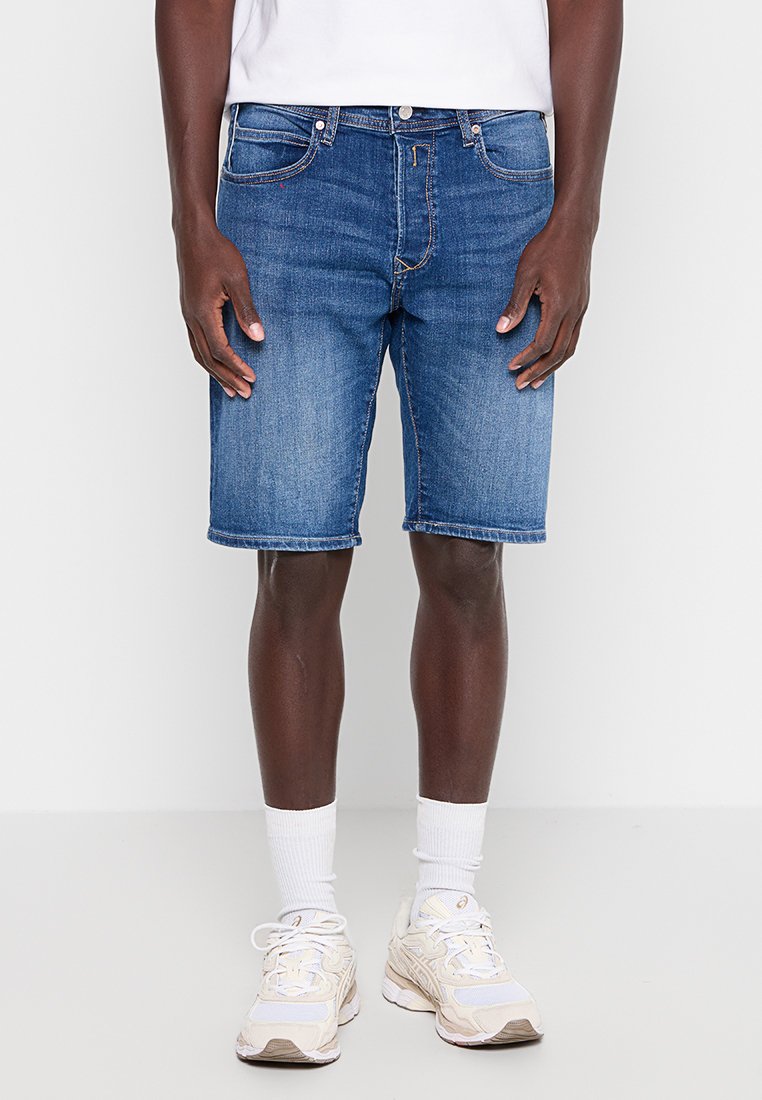 Replay Jeansshort blauw