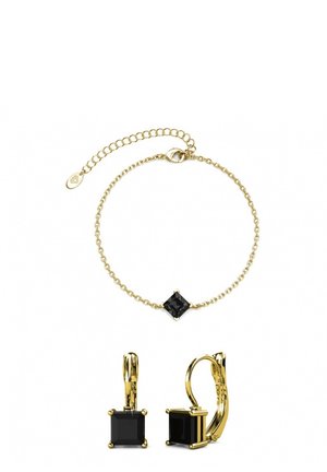 PARURES CALLE SQUARE SET - Oorbellen - doré   noir