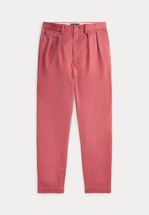 WHITMAN RELAXED FIT PLEATED CHINO PANT UNISEX - Pantaloni chino - pink