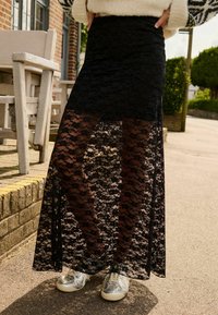 Next REGULAR FIT - Fustă maxi - black