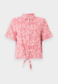 LINNO - Blus - geranium diamond ikat