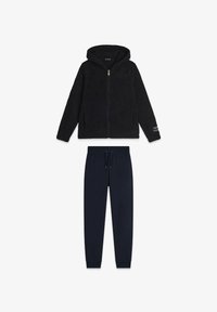 Selezionato, wsand allover leaves ws blue