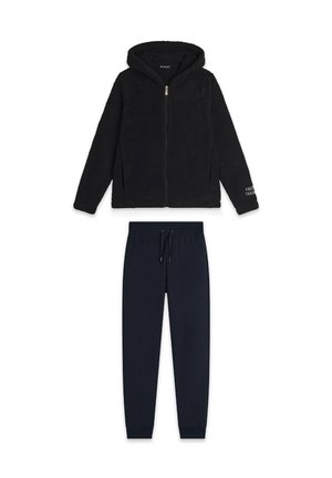 SET - Tuta - wsand allover leaves ws blue
