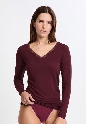 WARME UP - Maglietta intima - bordeaux grenat