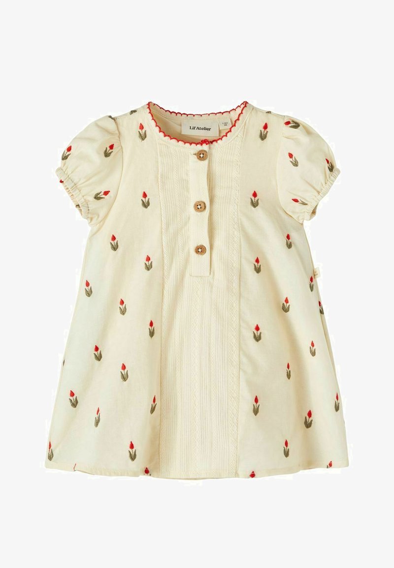 Lil' Atelier PRINT BODY - Robe de jour - turtledove/beige - ZALANDO.FR