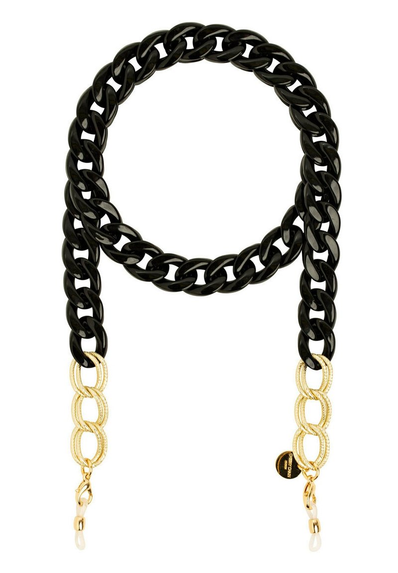 Cheeky Chain Munich BRILLENKETTE BABY FRIDA Necklace black gold/black Zalando.de