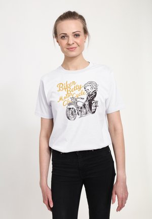 - T-shirt z nadrukiem