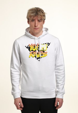 YO MTV RAPS ENSIGN - Kapuzenpullover - white