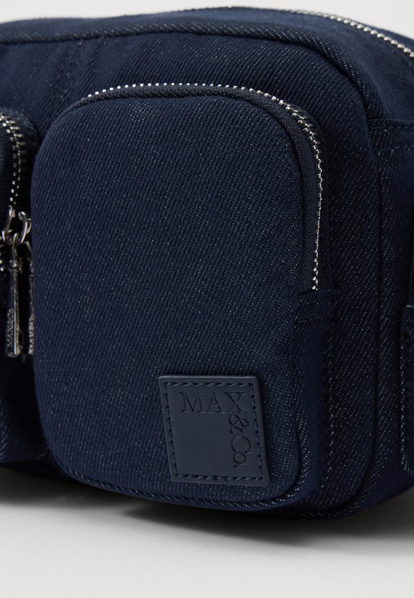 POCKET - Cross body bag - blau denim2