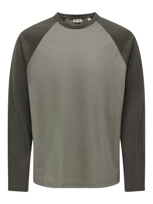 Only & Sons, T-SHIRT ONSHEATON T-SHIRT - T-shirt à manches longues - grey