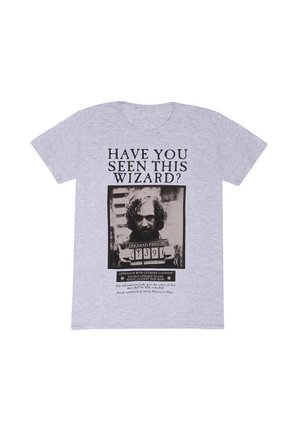 HARRY POTTER SIRIUS POSTER - T-shirt imprimé - heather grey