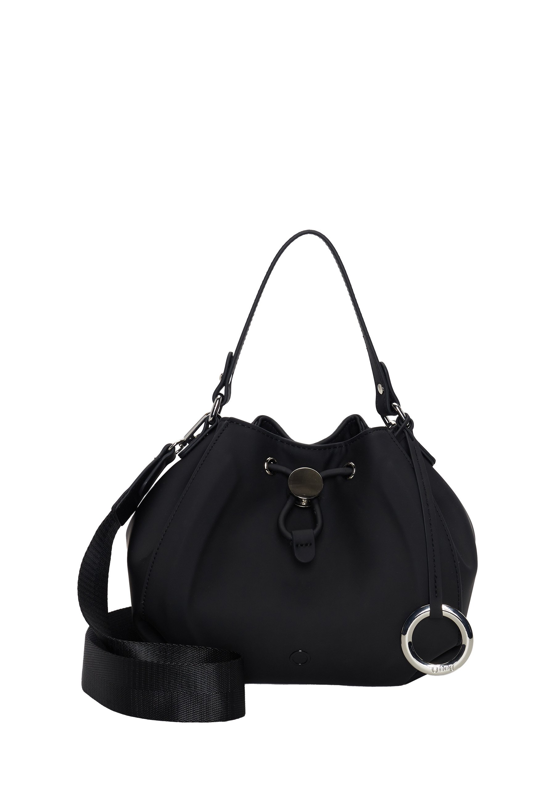 O Bag Bolso de mano black plain/negro