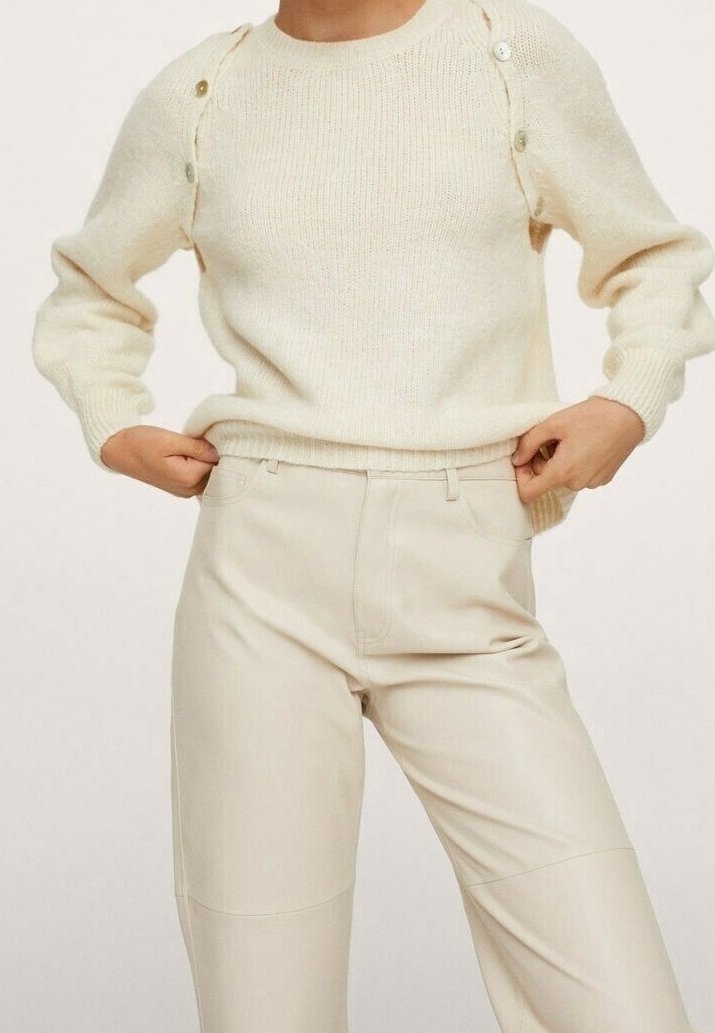 Mango Pullover - off-white