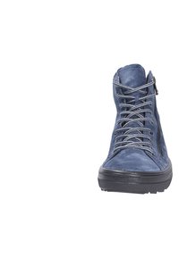 Superfit Enkellaarsjes met plateauzool - blue