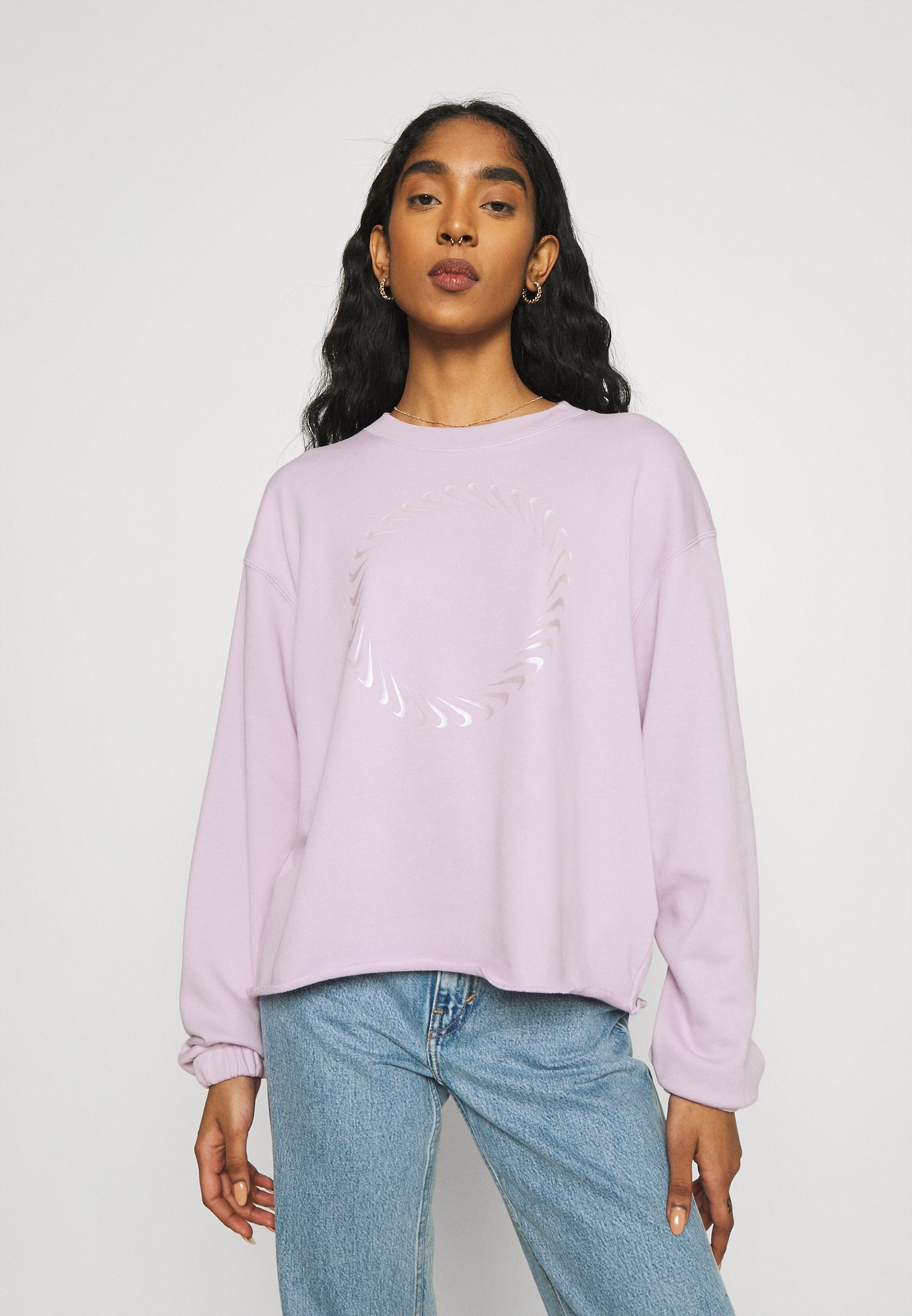 Nike Sportswear CLASH CREW - Sweatshirt - iced lilac/light violet/purple -  Zalando.ie